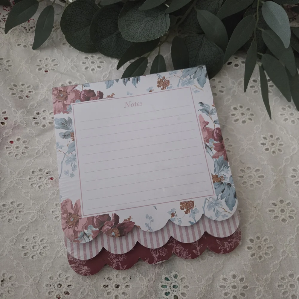 Laura Ashley Pink and Blue Floral Notepad Set